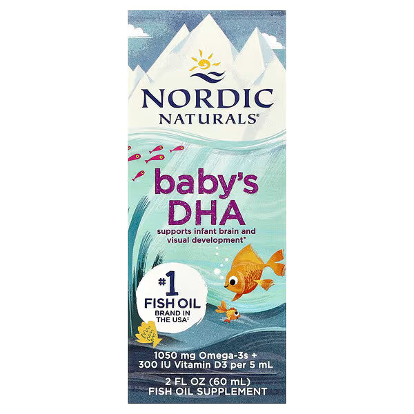 Nordic Naturals Omega 3 - DHA para Bebés, 60 ml