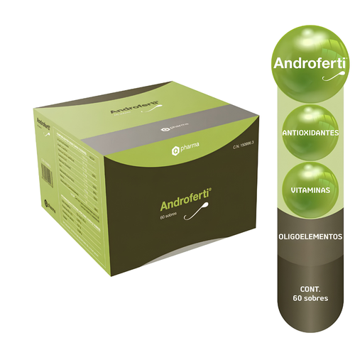 Androferti Suplemento para Fertilidad - Caja 60 Sobres