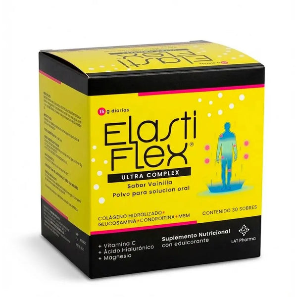 Elastiflex Ultra Complex® - Colágeno y MSM – 30 Sobres