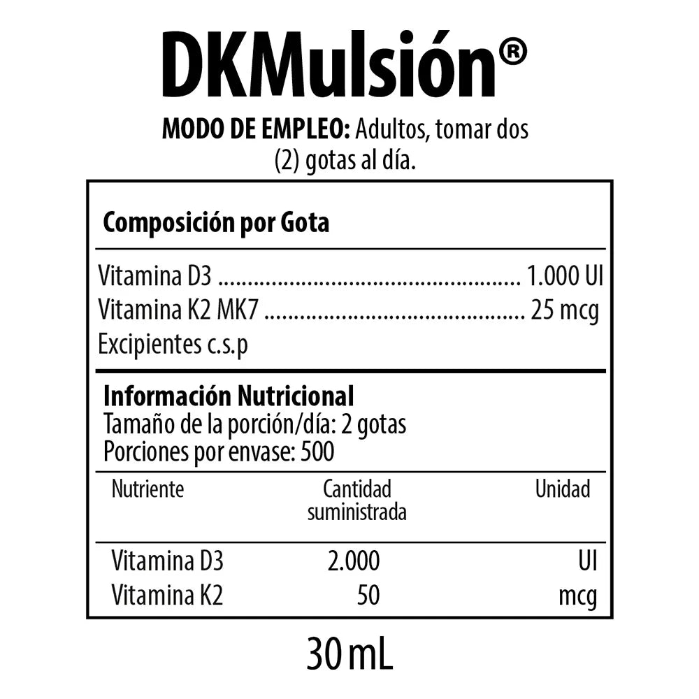 Nutrabiotics DK Mulsión Solución en Gotas Orales
