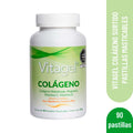 Vitagel Colágeno Sabor Surtido Pastilla Masticable - Frasco x 90